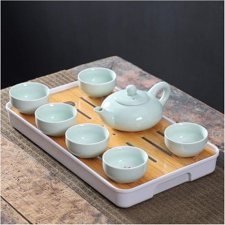 Tea Set China Travel Kung Fu Tea Set Ceramic Portable Tea Cup Porcelain Covered Bowl Tea Cup Tea Ceremony Teapot Tea Gift Sets