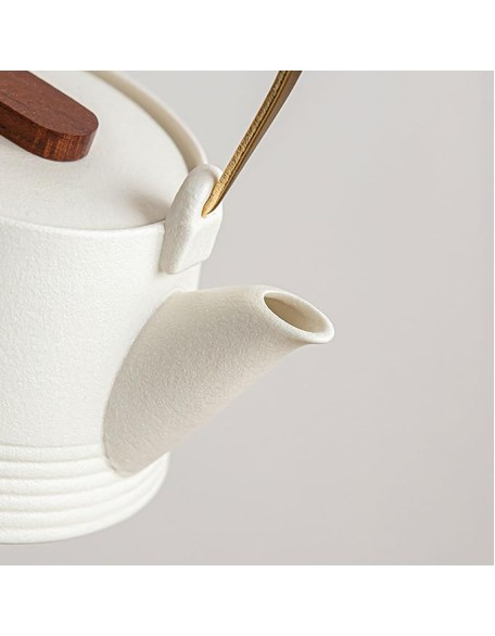 Tea Set, Afternoon Tea Set Tea Set Chinese Tea Set Simple Ceramic Tea Set, Japanese Teapot Teacup Box Set (G)