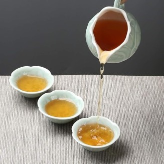 Tea Set, Green Glazed Porcelain Tea Set 10 Small Lotus Mouth Ceramic Tea Cup Tea Set,Tea Set