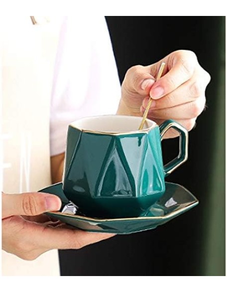 Tea Set Nordic Ceramic Tea Cup Pot Teapot Set Cafe Mug Teaware Coffee Cup Teacup