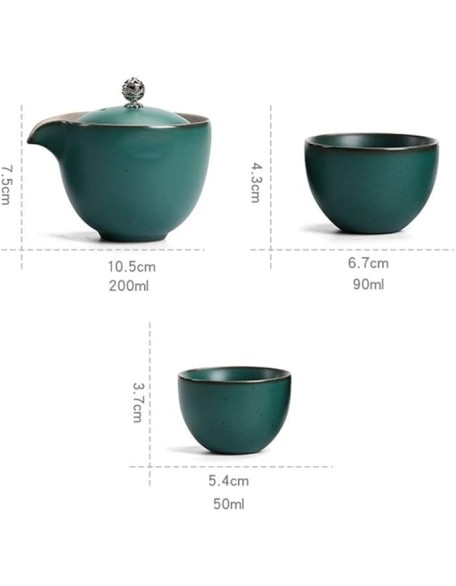 Tea Set Coffee Cup Set Tea Cup Set Portable Ceramics Tea Set Travel Teapot Sets Chinese Handmade Teapot Teapot Set Teacup Set Tea Pot Set