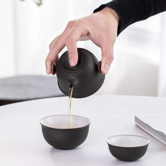 Tea Cup Set Tea Set Teapot Set Portable Travel Ceramics Tea Set Chinese Handmade Teapot Sets Good Business Gifts. Tea Cups Coffee Cup Set Tea Pot Set