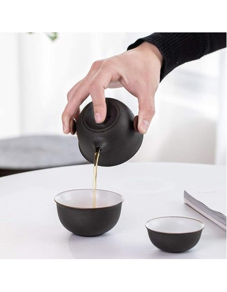 Tea Cup Set Tea Set Teapot Set Portable Travel Ceramics Tea Set Chinese Handmade Teapot Sets Good Business Gifts. Tea Cups Coffee Cup Set Tea Pot Set