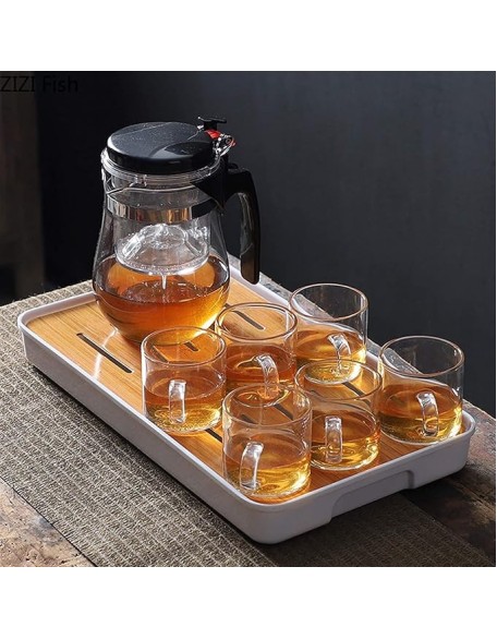 Universal Tea Set， Tea Set Kung Fu Tea Set Set Chinese Travel Kung Fu Tea Set Ceramic Portable Tea Cup Porcelain lidded Bowl Tea Cup Tea Ceremony，