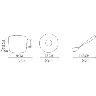 Coffee Mug Coffee Cup Set Will Flash Bone China Tracing Gold Phnom Penh Afternoon Tea Tea Set Set with Saucer with Stirring Spoon Home Tea Cup, Fancy Tea Cups, Flower Tea